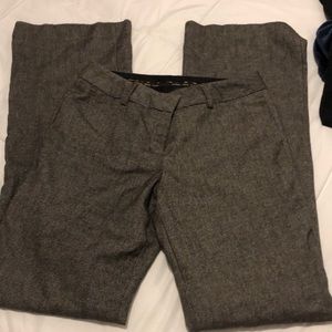 EUC Express design studio flare brown slacks.